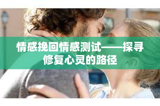 情感挽回情感测试——探寻修复心灵的路径