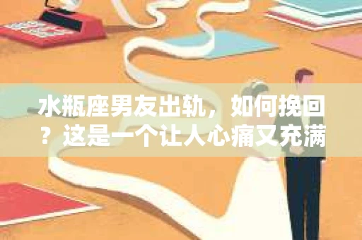 水瓶座男友出轨，如何挽回？这是一个让人心痛又充满挑战的问题。在爱情的世界里，我们总是希望找到那个对的人，但现实往往不尽如人意。今天，就让我们一起来探讨一下，当水瓶座男友出轨时，我们该如何挽回这段感情。