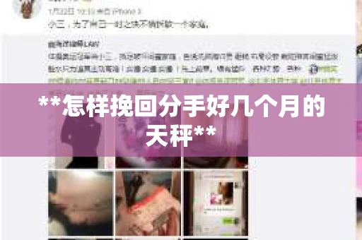 **怎样挽回分手好几个月的天秤**