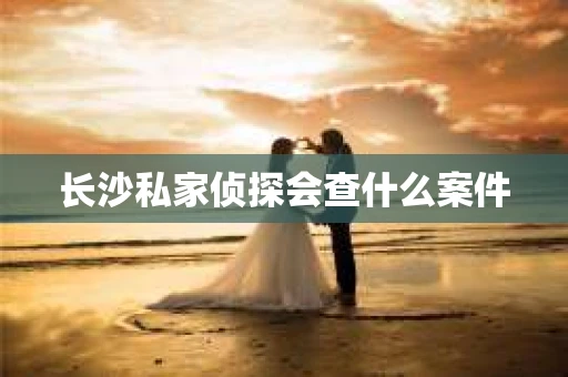 长沙私家侦探会查什么案件
