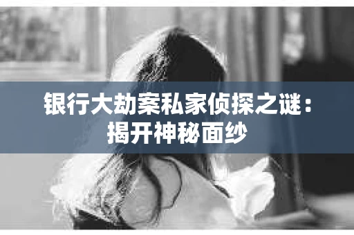 银行大劫案私家侦探之谜：揭开神秘面纱