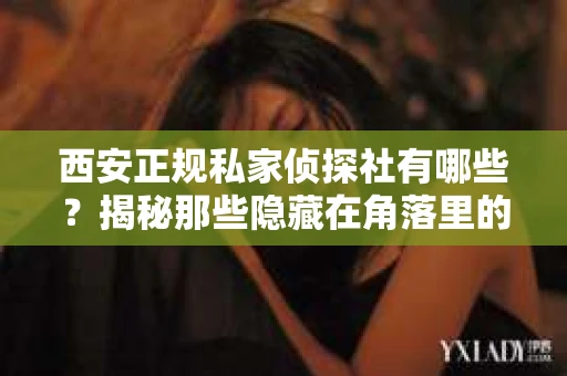 西安正规私家侦探社有哪些？揭秘那些隐藏在角落里的神秘力量
