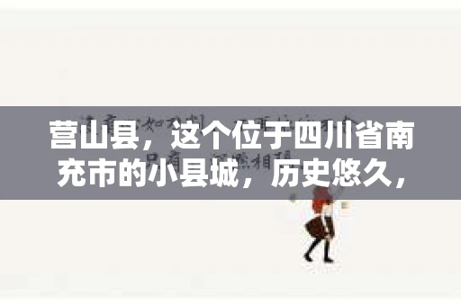 营山县，这个位于四川省南充市的小县城，历史悠久，风景秀丽。但在这个宁静的小县城里，你是否会好奇，有没有私家侦探的存在呢？今天，我就来和大家聊聊这个话题。