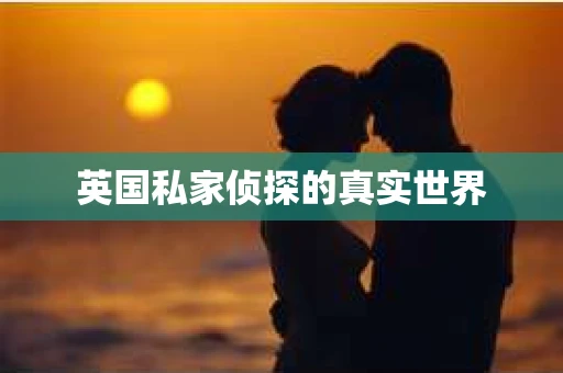 英国私家侦探的真实世界