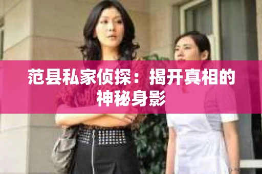 范县私家侦探：揭开真相的神秘身影