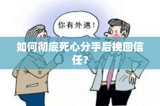 如何彻底死心分手后挽回信任？