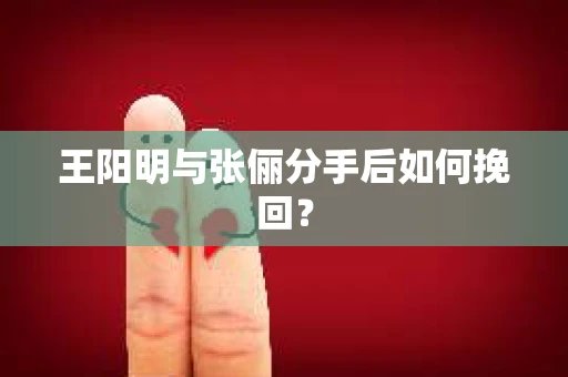 王阳明与张俪分手后如何挽回? 王阳明与张俪分手后如何挽回?