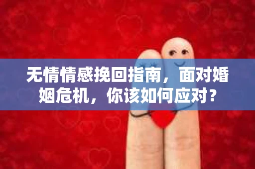 无情情感挽回指南，面对婚姻危机，你该如何应对？