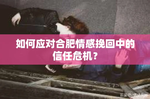 如何应对合肥情感挽回中的信任危机？