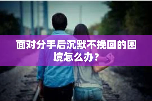面对分手后沉默不挽回的困境怎么办？